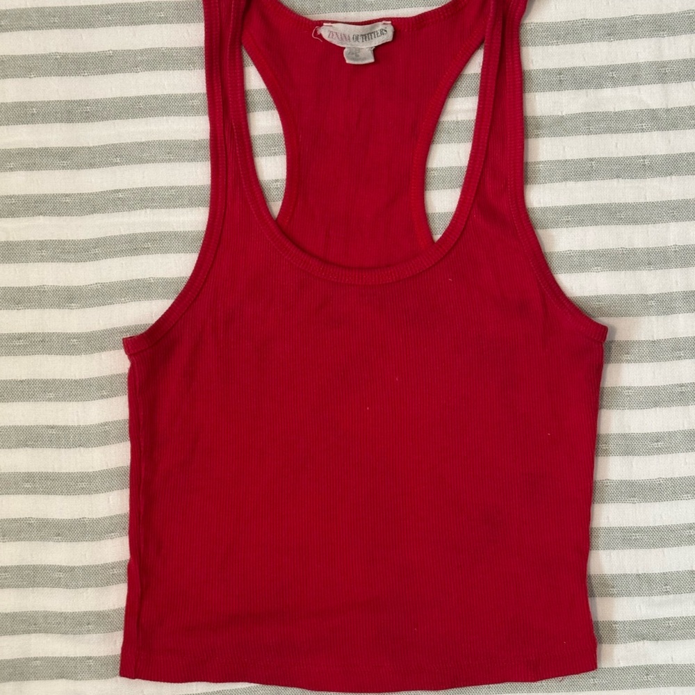 Zara Red Tank Top